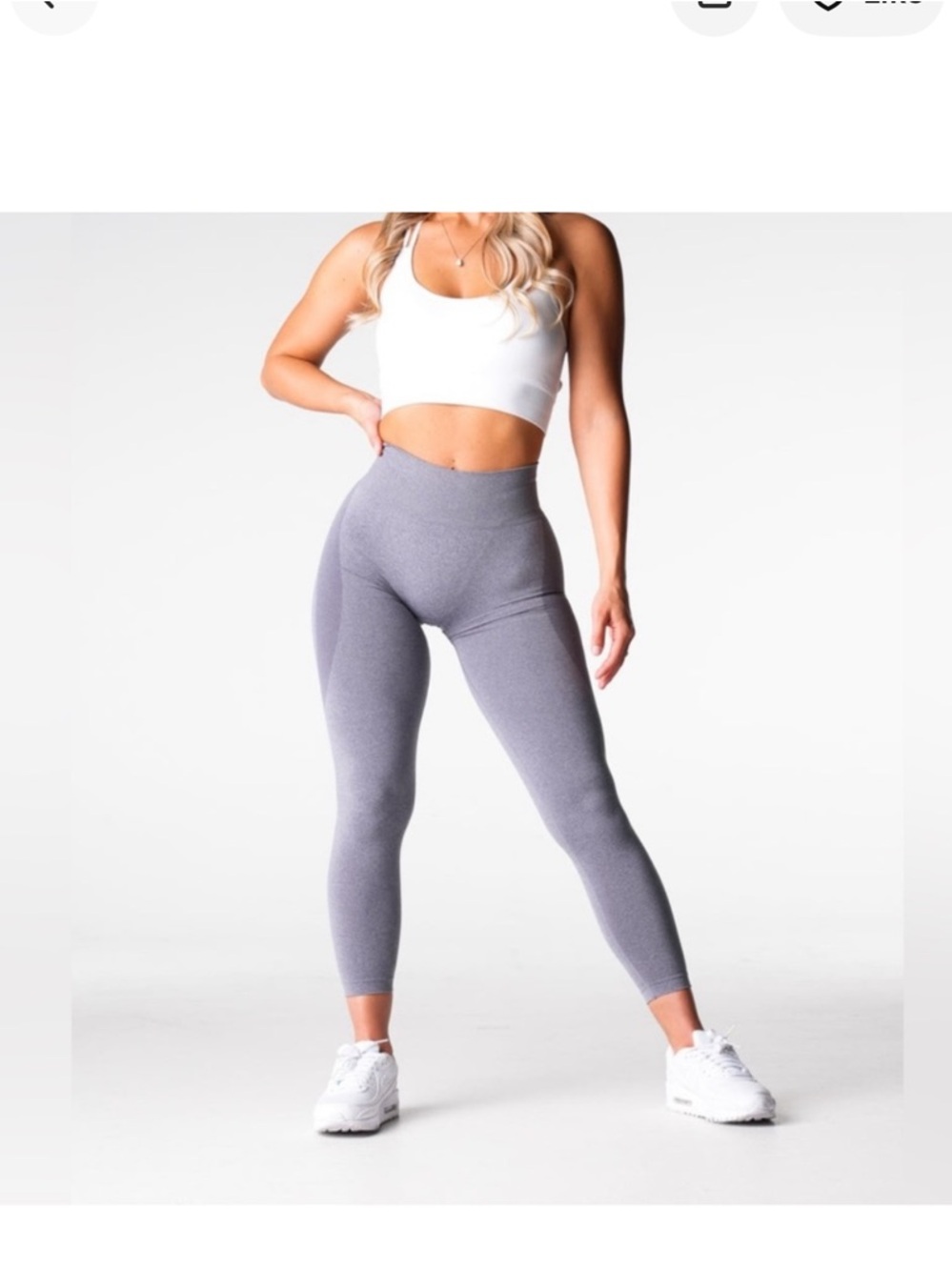 NVGTN Seamless Light Gray Leggings